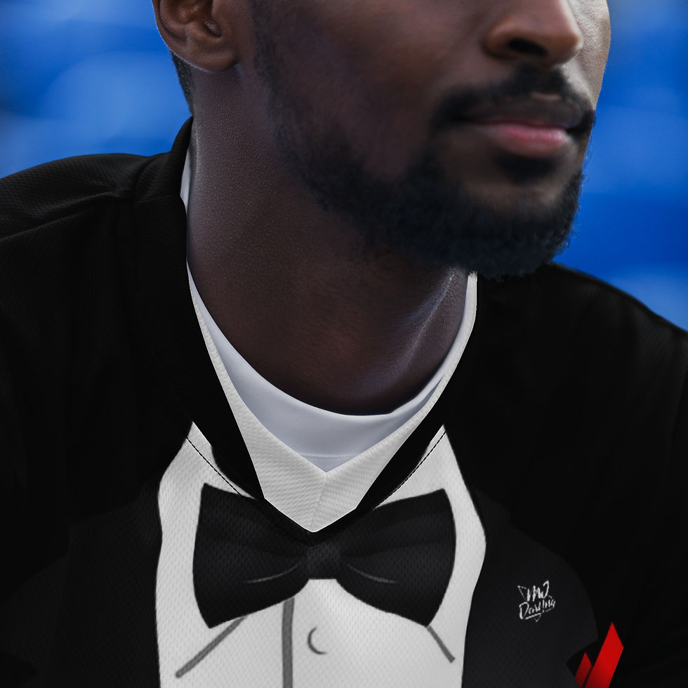 Thumbnail: Rockstar Essentials Sports Jersey (Unisex; Tux)