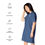 Thumbnail: Classic Essentials Women’s T-Shirt Dress (Super Blue)