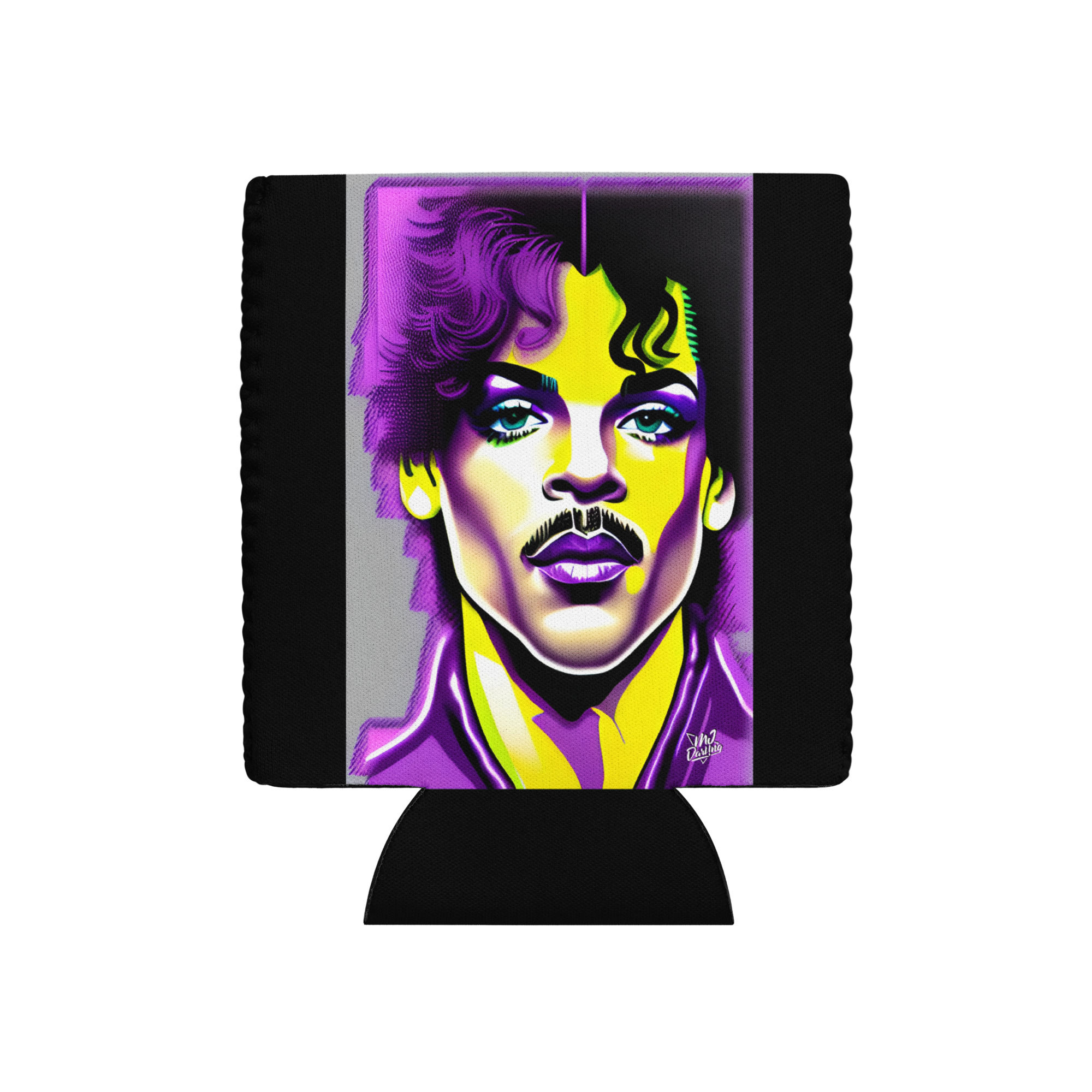 Can Cooler/Koozie (Viva La Revolution: Pop Art Portrait Of Prince)