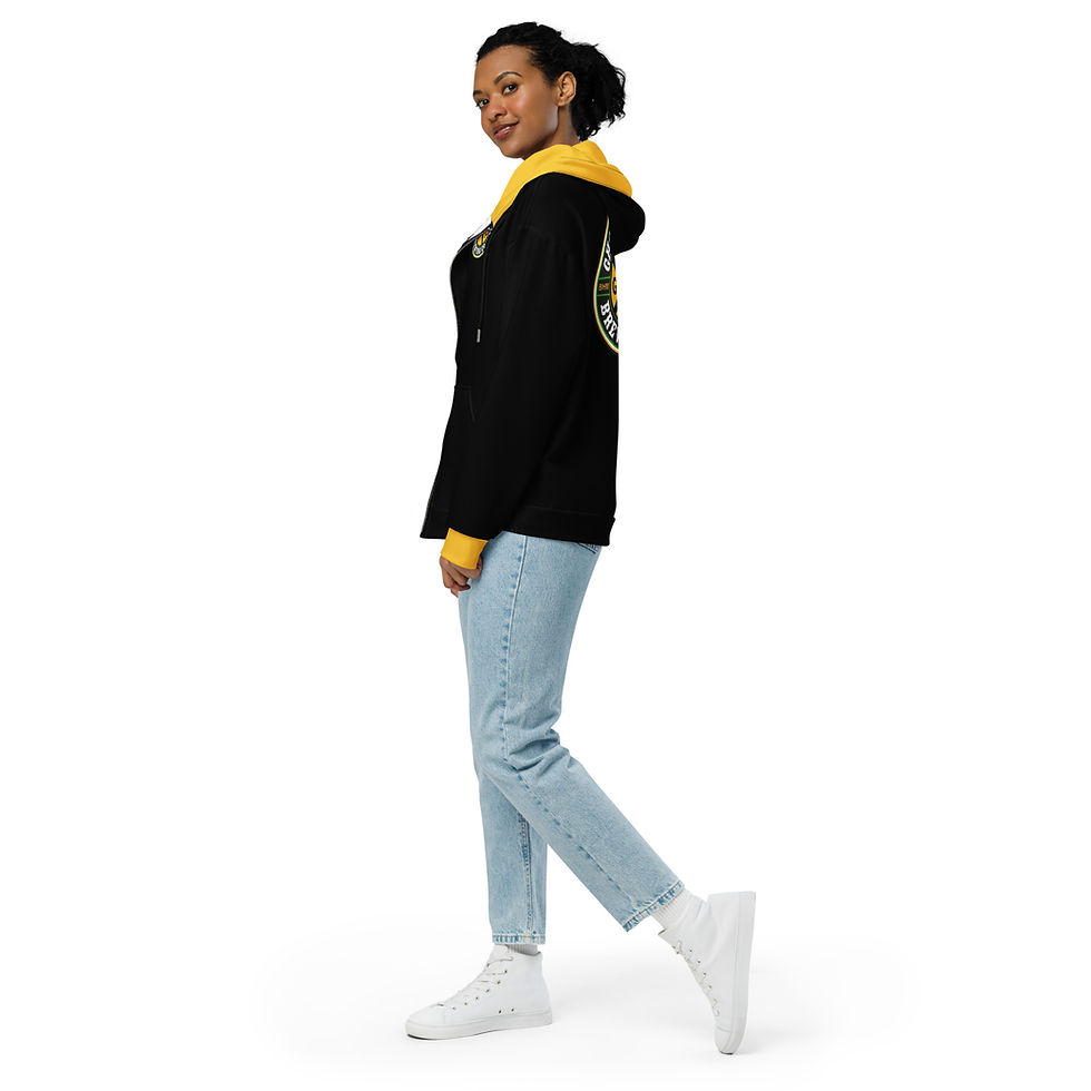 Thumbnail: Ghost Train Brewing Company Zip Hoodie (Unisex; Black; Logo-B)