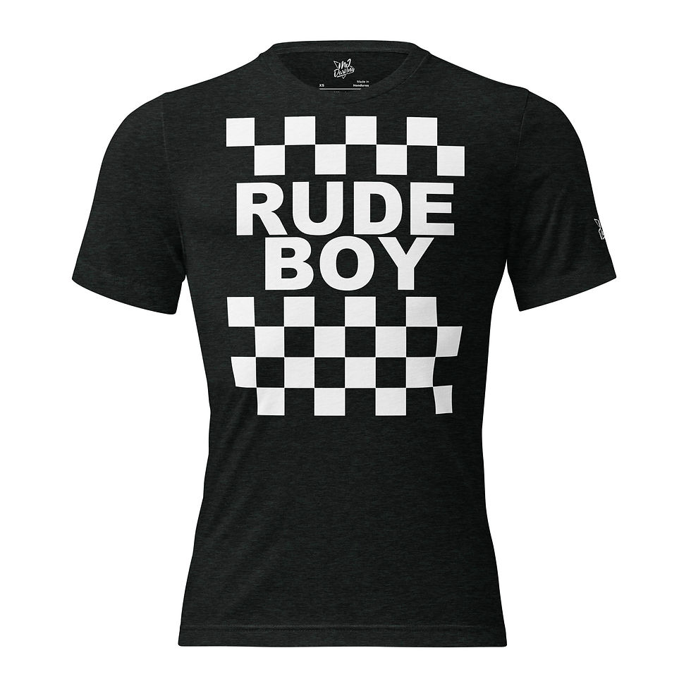 Thumbnail: Rockstar Essentials Short Sleeve T-Shirt (Unisex; Punk; Rude Boy)