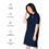 Thumbnail: Classic Essentials Women’s T-Shirt Dress (Navy)