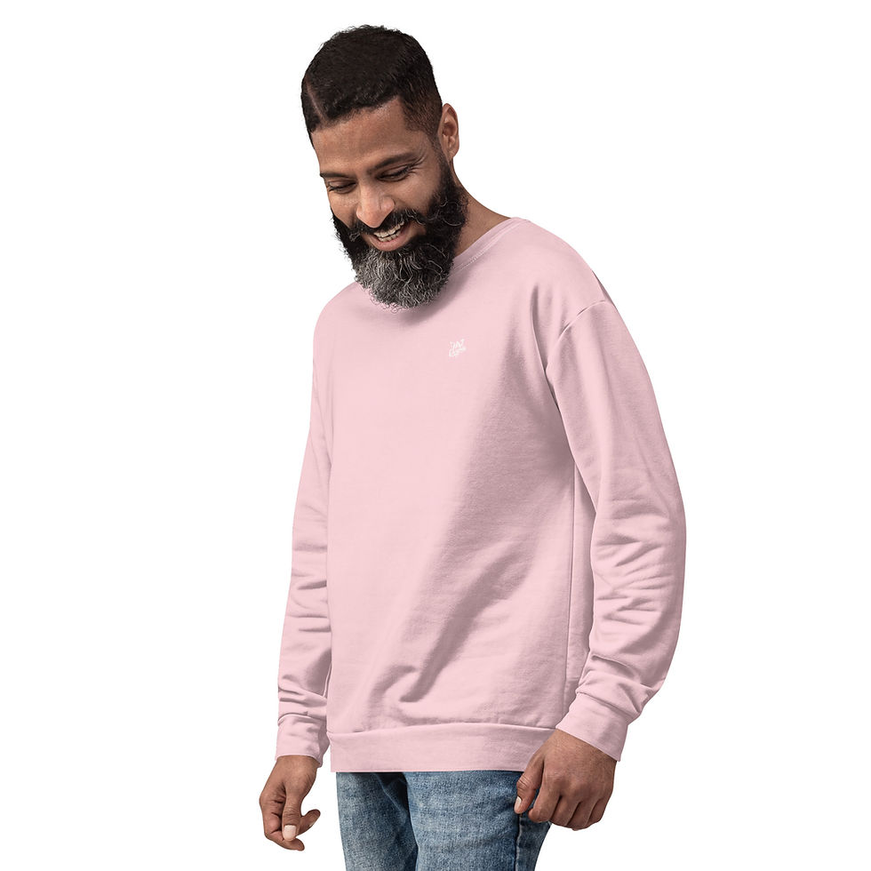 Thumbnail: Classic Essentials Pullover Sweatshirt (Unisex; Pink Champagne)