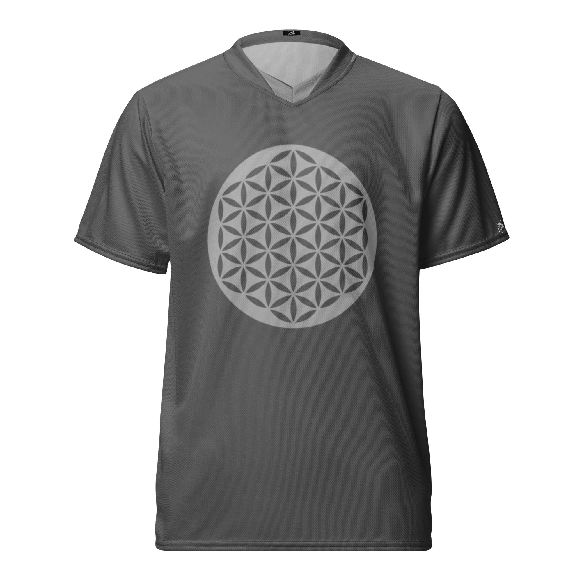 Superhuman Essentials Sports Jersey (Unisex; Tree Of Life; Gray)