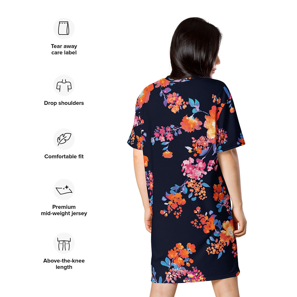 Thumbnail: Classic Essentials Women’s T-shirt Dress (Spring; Maria)