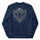 Thumbnail: Superhuman Essentials Bomber Jacket Liner Zip Sweater (Unisex; Crew; Navy)