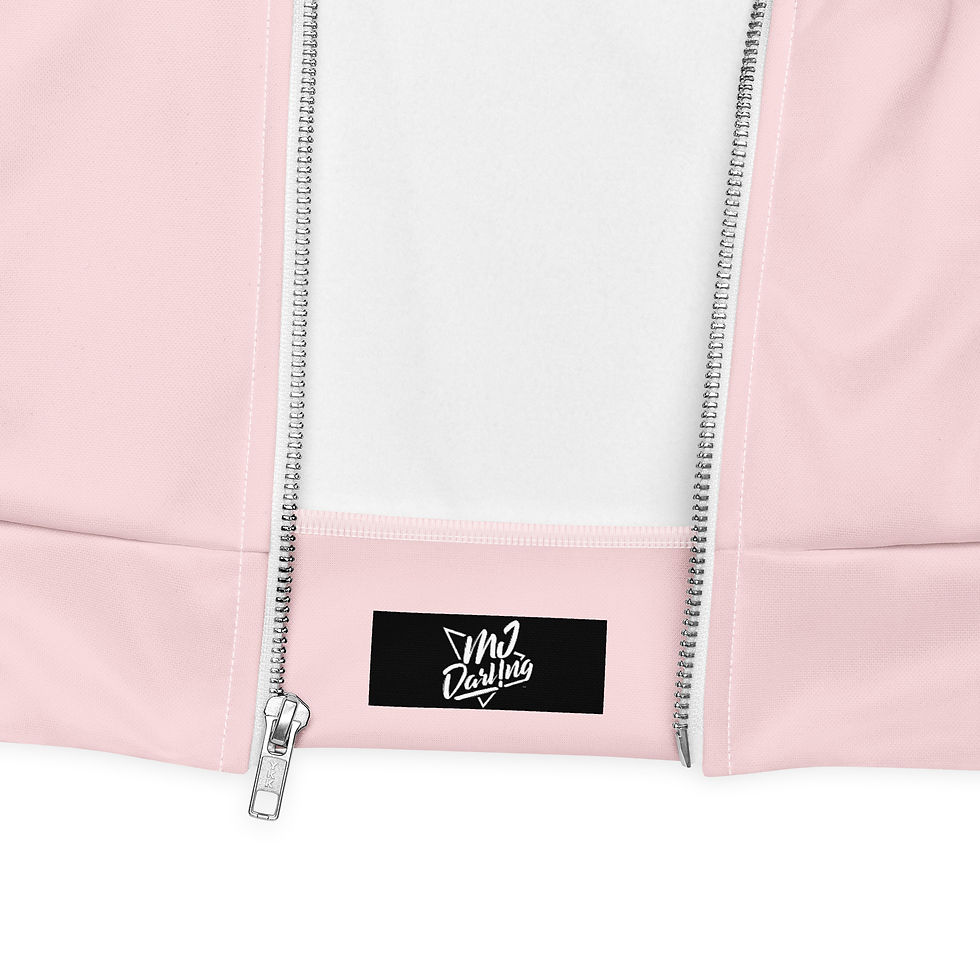 Thumbnail: Classic Essentials Bomber Jacket Liner Zip Sweater (Unisex; Pink Champagne)