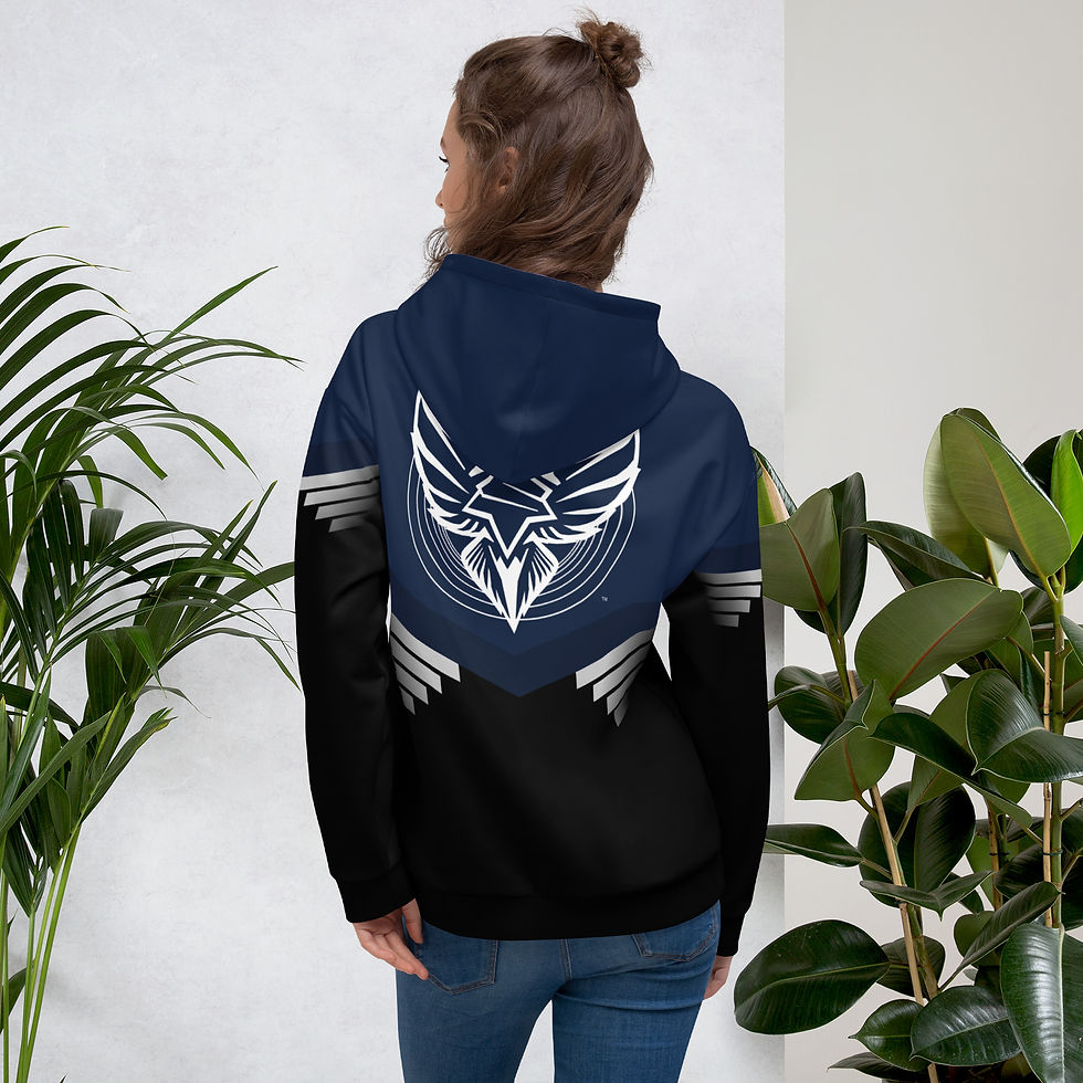 Thumbnail: Superhuman Essentials Pullover Hoodie (Unisex; Paladin; Navy/Black)
