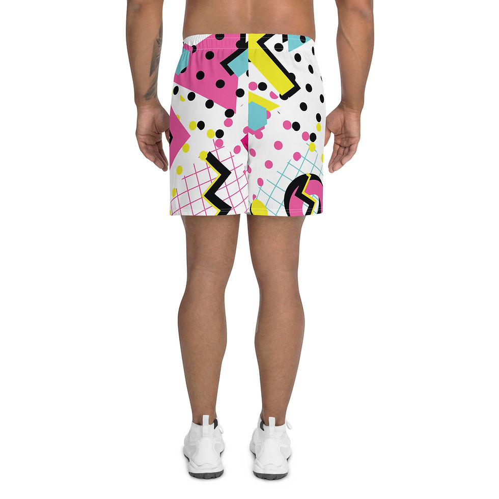 Thumbnail: Rockstar Essentials Athletic Shorts (Unisex; Long; Retro; '80s)