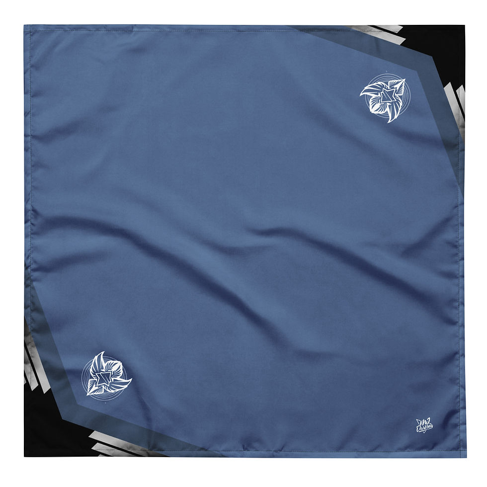 Thumbnail: Superhuman Essentials Bandana (Unisex; Paladin; Super Blue/Black)