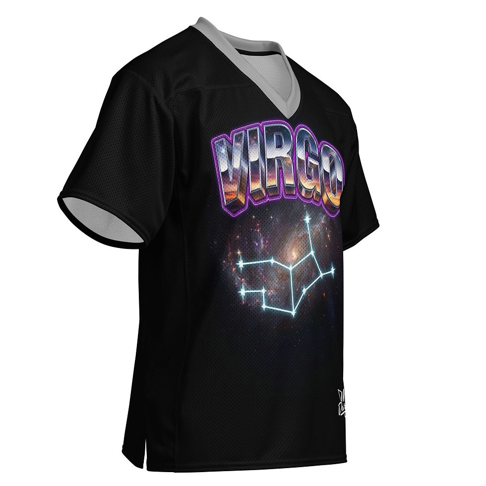 Thumbnail: Zodiac American Football Jersey (Virgo; Unisex)