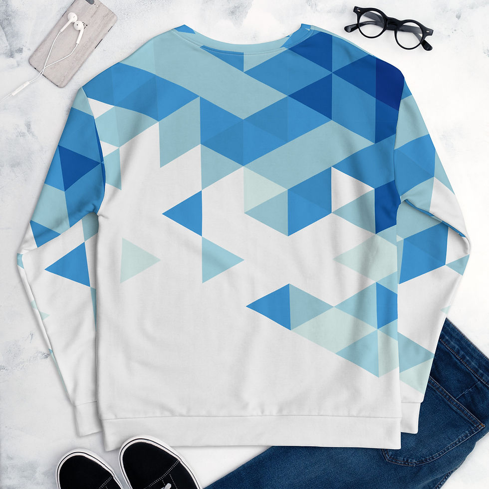 Thumbnail: Superhuman Essentials Sweatshirt (Unisex; Crystal Clear)