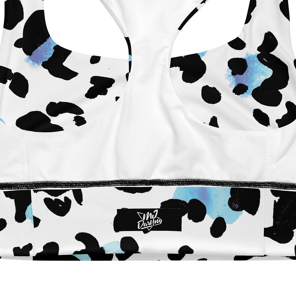 Thumbnail: Rockstar Essentials Women’s Longline Sports Bra/Top (Arctic Cougar)