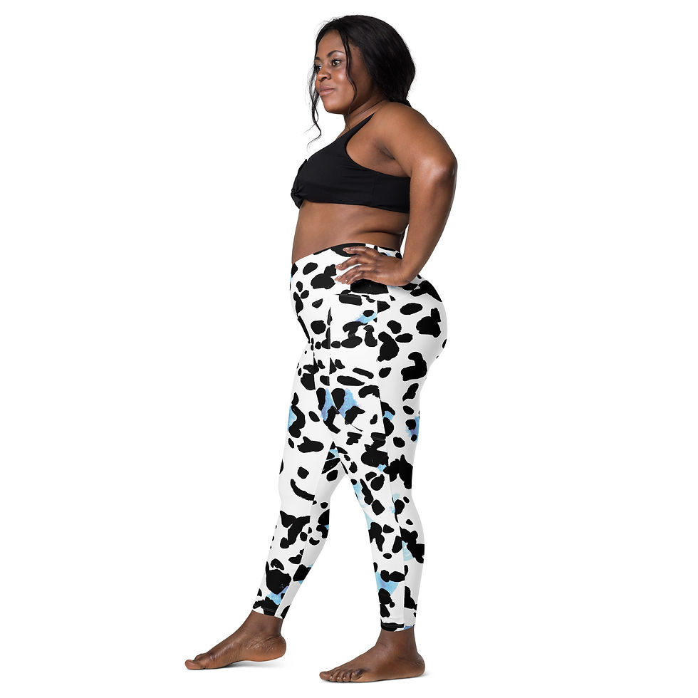 Thumbnail: Rockstar Essentials Women’s Crossover Leggings w/ Pockets (Arctic Cougar)