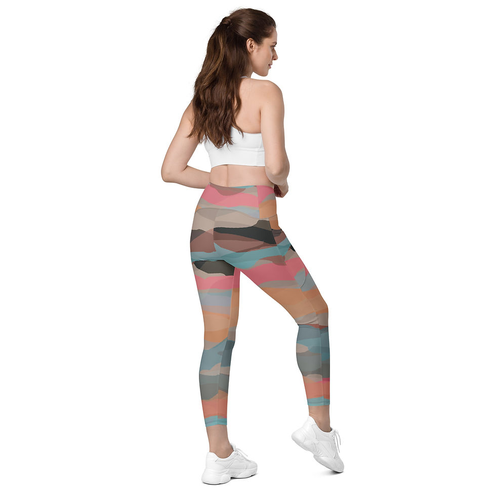 Thumbnail: Rockstar Essentials Women’s Crossover Leggings w/ Pockets (Santa Anna)