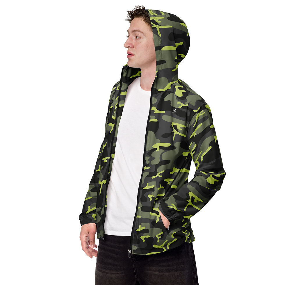 Thumbnail: Rockstar Essentials Men’s Windbreaker (Shiggy; Green)