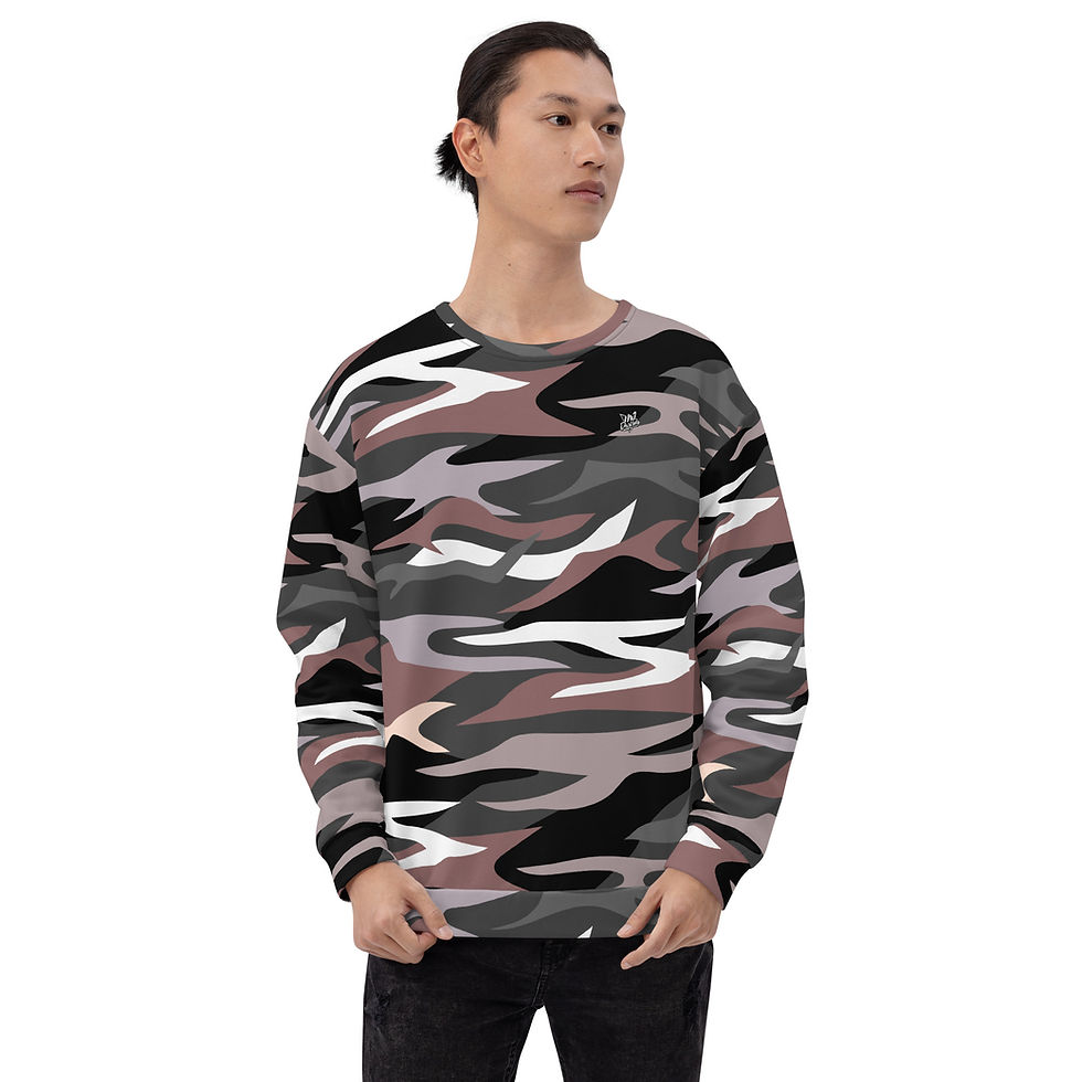 Thumbnail: Rockstar Essentials Pullover Sweatshirt (Unisex; Shiggy; Camo; Gray)