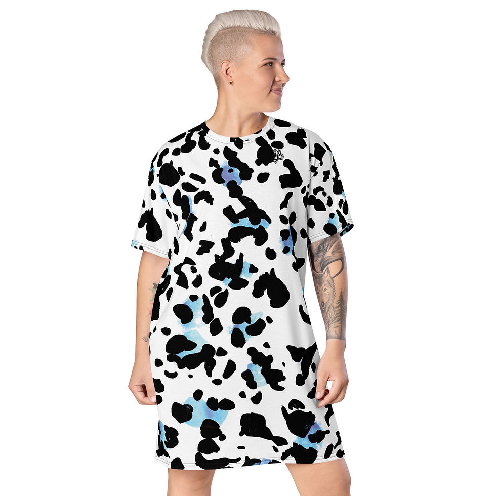 Thumbnail: Rockstar Essentials Women’s T-Shirt Dress (Arctic Cougar)