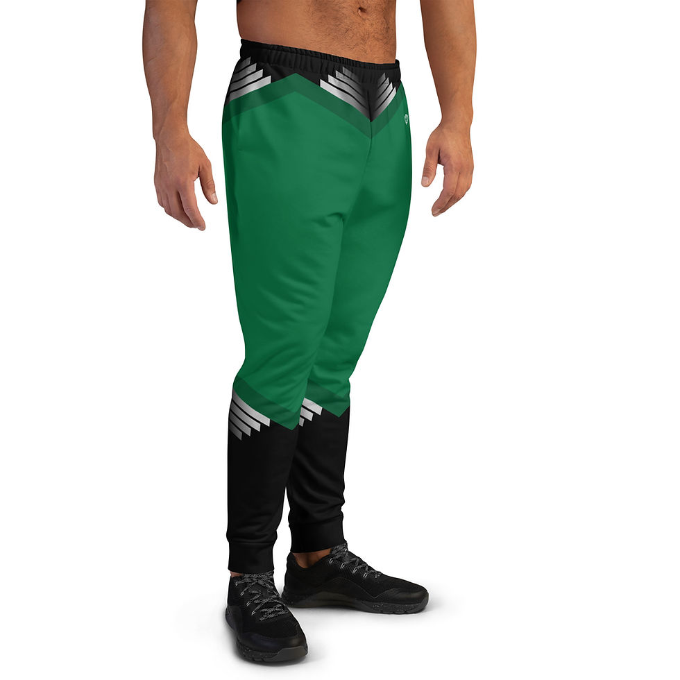 Thumbnail: Superhuman Essentials Men's Joggers (Paladin; Emerald/Black)