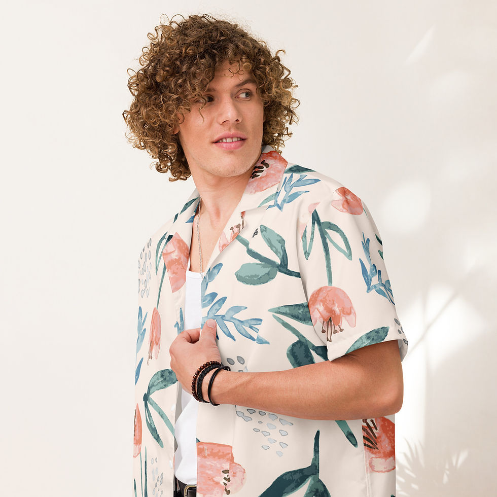 Thumbnail: Classic Essentials Short Sleeve Button Down Shirt (Unisex; Spring; Sophia)