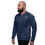 Thumbnail: Superhuman Essentials Bomber Jacket Liner Zip Sweater (Unisex; Crew; Navy)