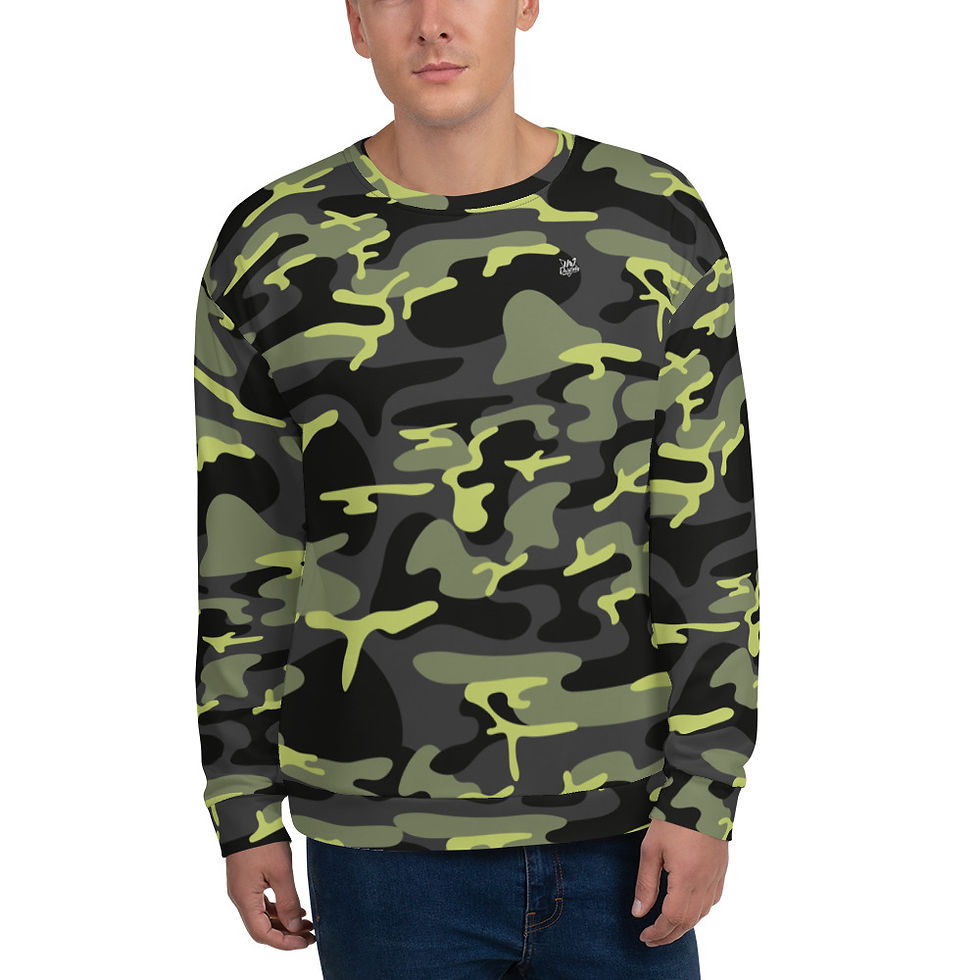 Thumbnail: Rockstar Essentials Pullover Sweatshirt (Unisex; Shiggy; Camo; Green)