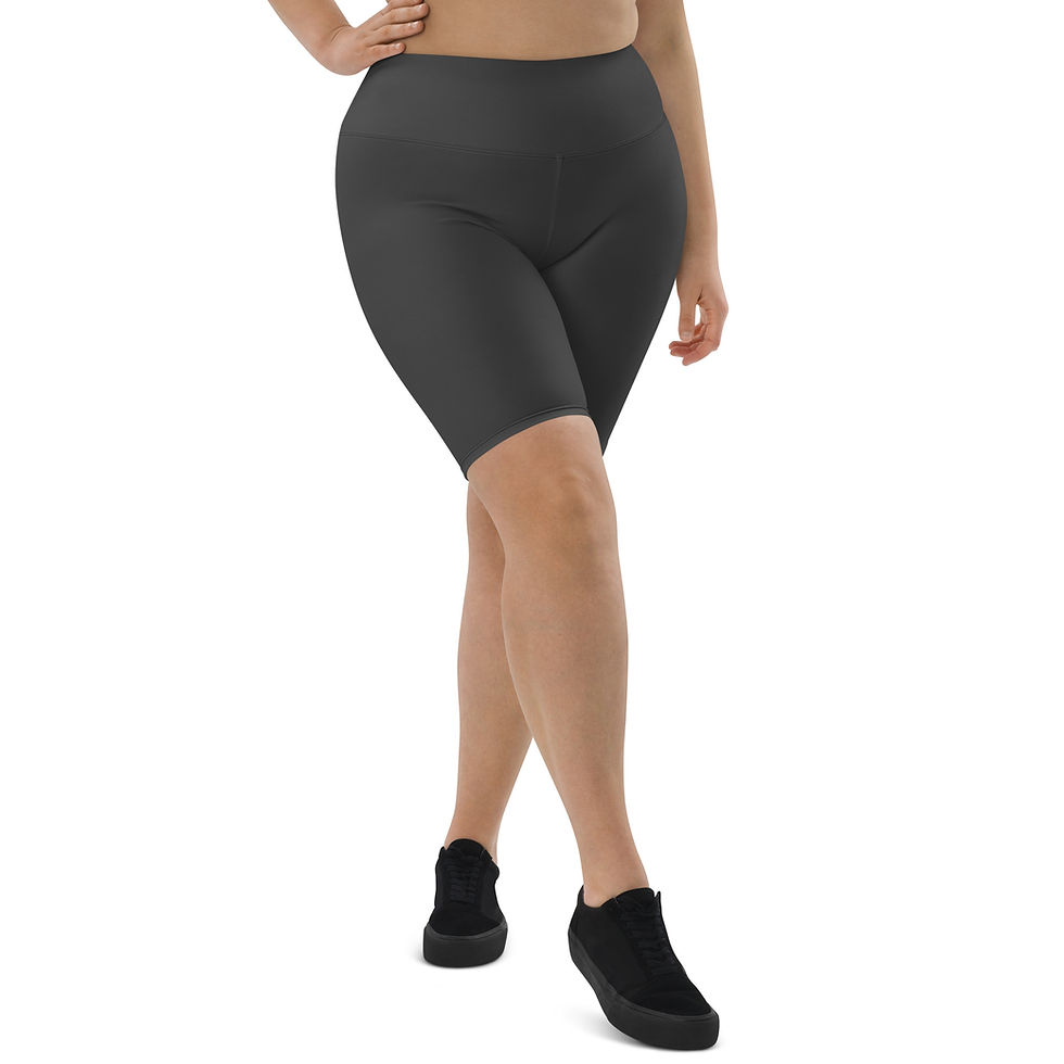 Thumbnail: Classic Essentials Women's Biker Shorts (Gunmetal)
