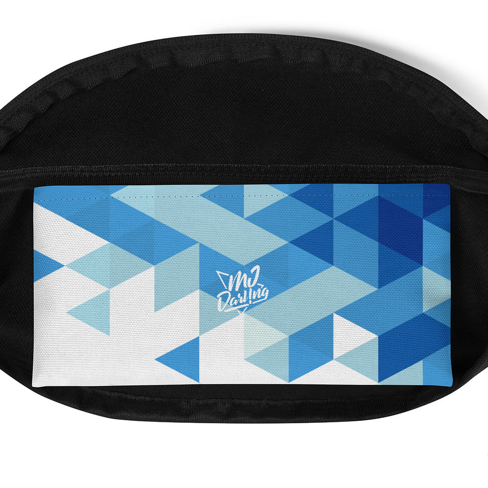 Thumbnail: Superhuman Essentials Cross-Body Bag/Fanny Pack (Crystal Clear)