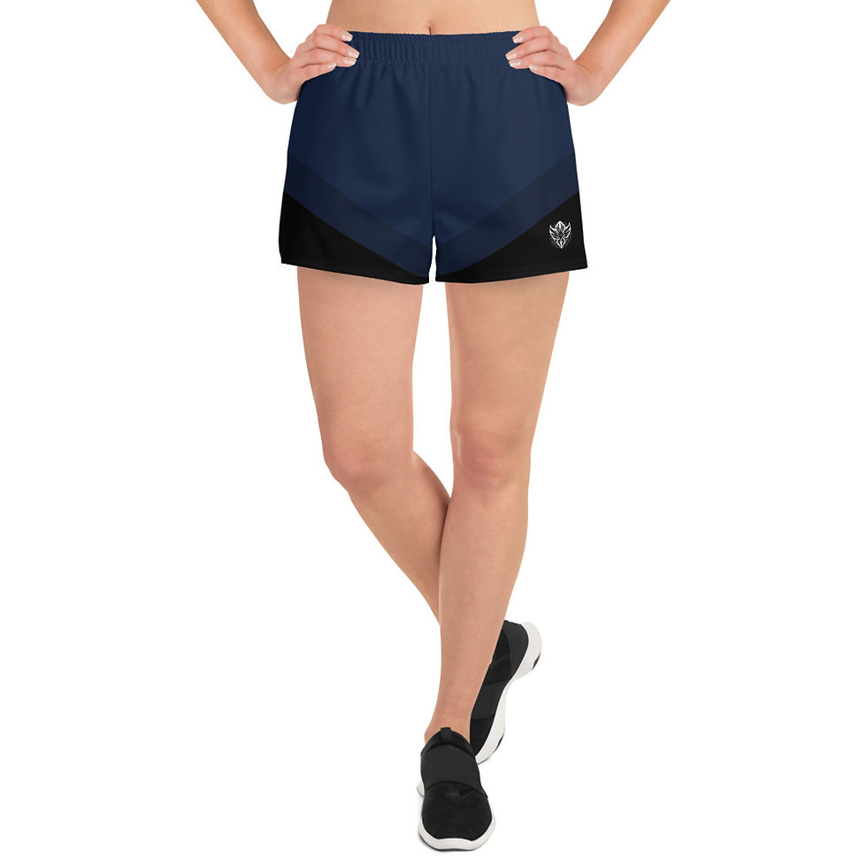 Thumbnail: Superhuman Essentials Athletic Shorts (Unisex; Paladin; Navy/Black)