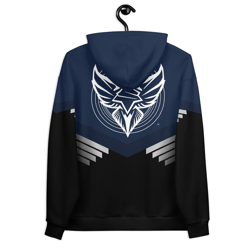 Thumbnail: Superhuman Essentials Pullover Hoodie (Unisex; Paladin; Navy/Black)