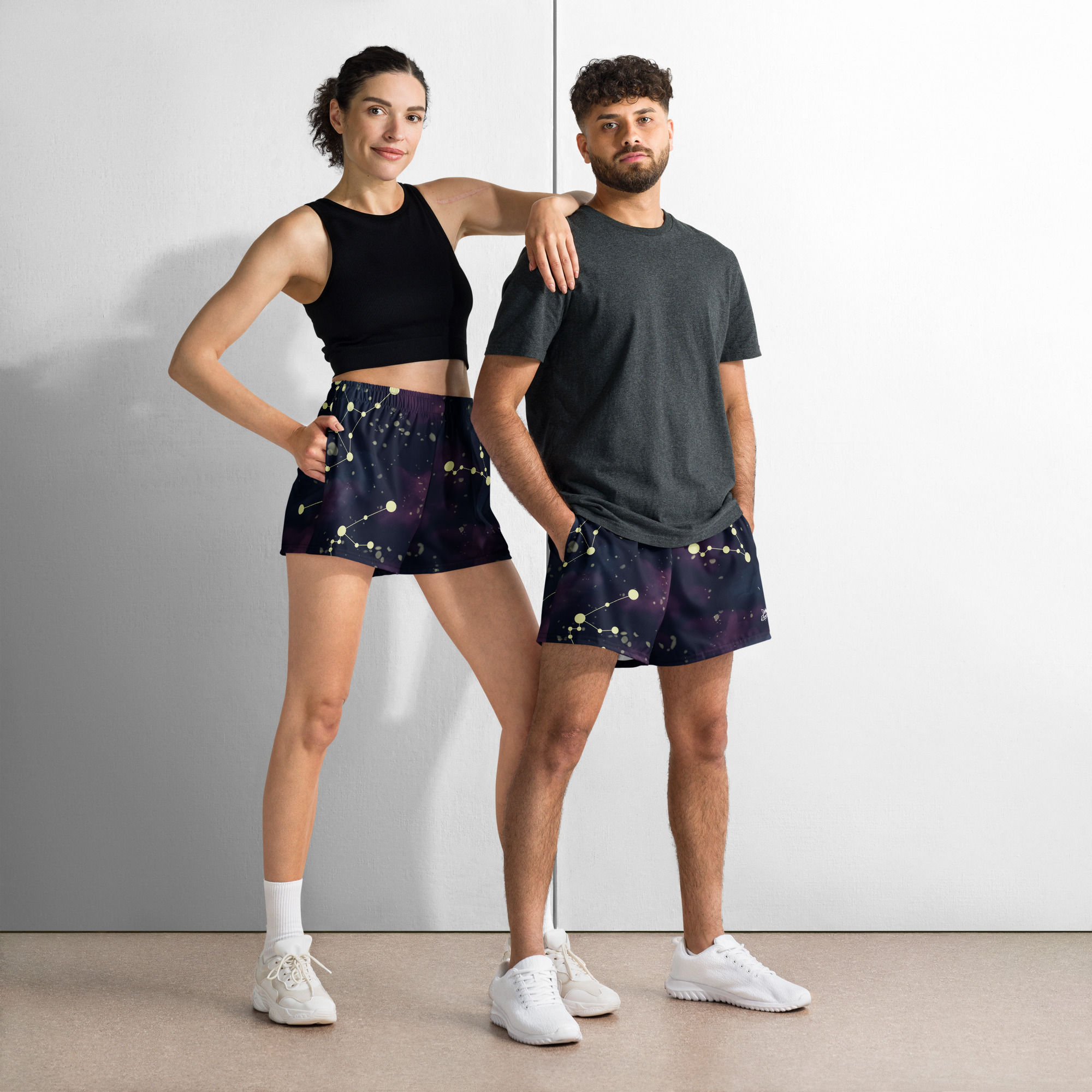 Rockstar Essentials Athletic Shorts (Unisex; Constellations)