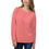 Thumbnail: Classic Essentials Pullover Sweatshirt (Unisex; Salmon)