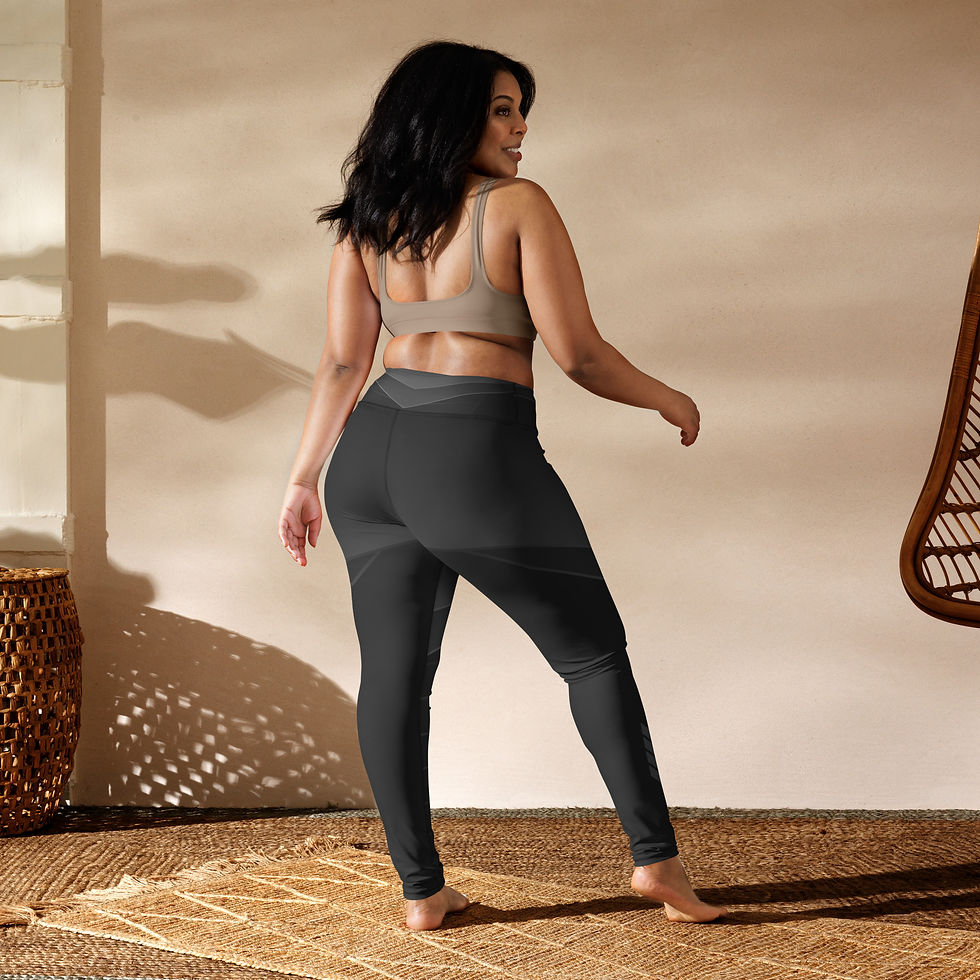 Thumbnail: Superhuman Essentials Women's Yoga Leggings w/ Pocket (Captain; Gray)