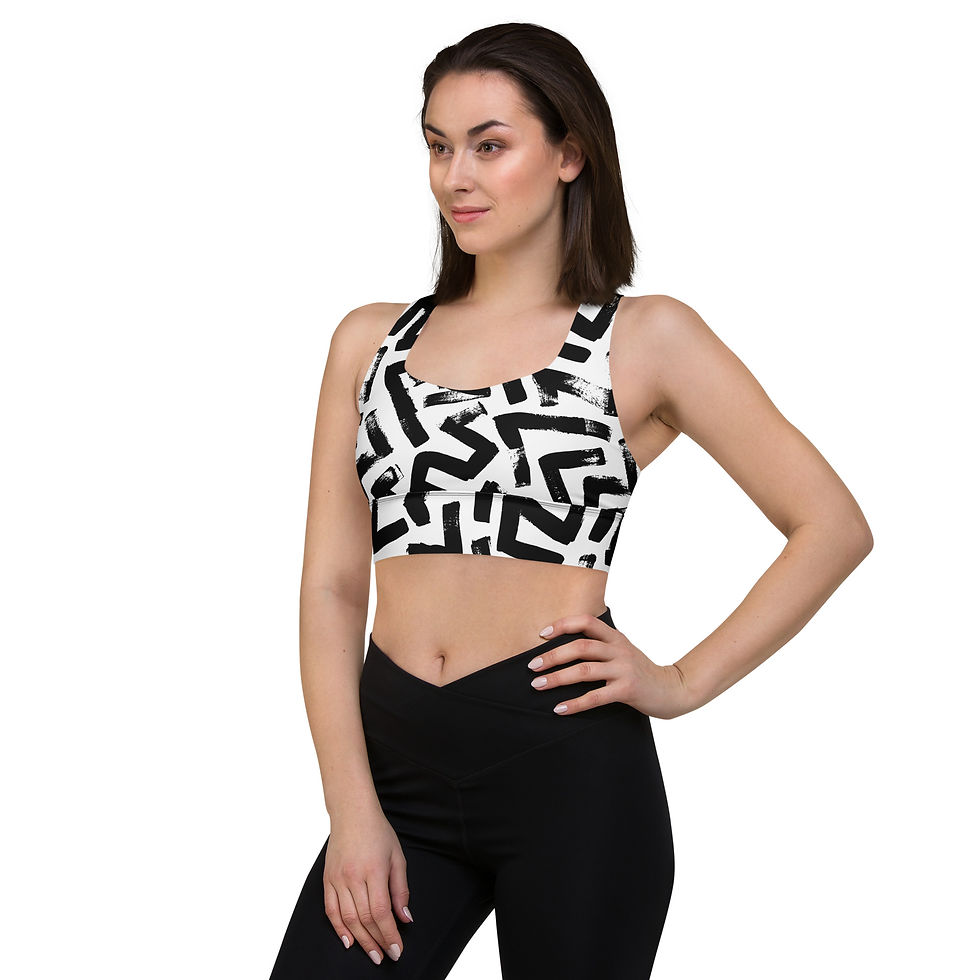 Thumbnail: Rockstar Essentials Women’s Longline Sports Bra/Top (Zelda)