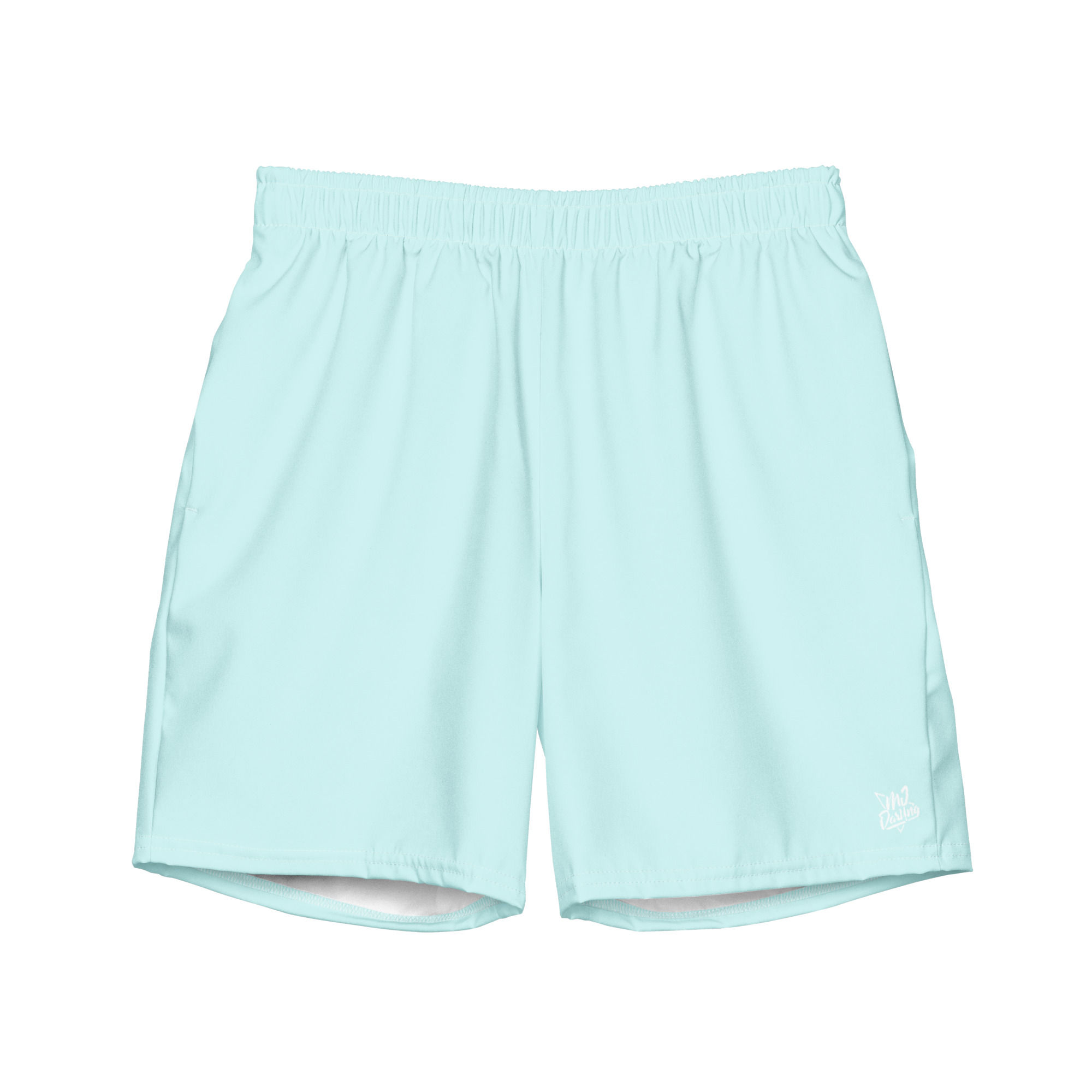 Classic Essentials Men's Swim Trunks (Cyan)