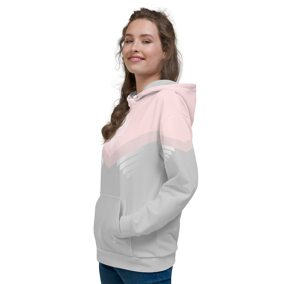 Thumbnail: Superhuman Essentials Pullover Hoodie (Unisex; Paladin; Pink Champagne/Angelic)