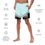 Thumbnail: Superhuman Essentials Men's Swim Trunks (Paladin; Cyan/Black)