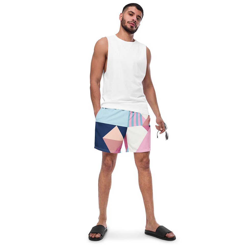 Thumbnail: Rockstar Essentials Men's Swim Trunks (Aleksandra) 
