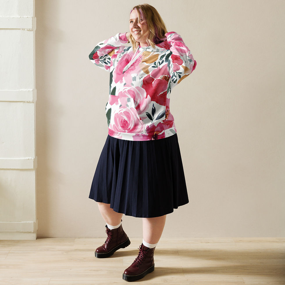 Thumbnail: Classic Essentials Pullover Hoodie (Unisex; Spring; Betty Rose)