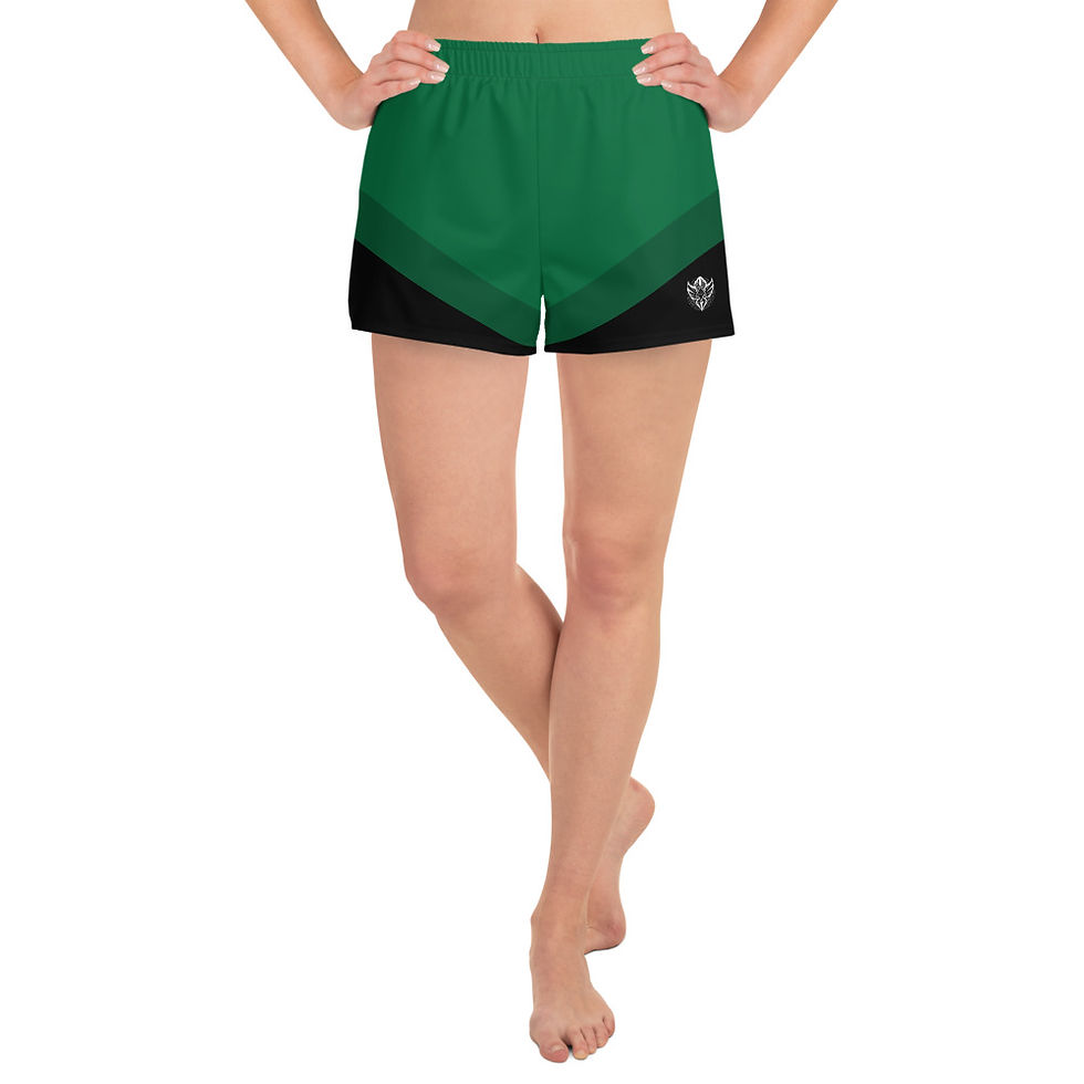 Thumbnail: Superhuman Essentials Athletic Shorts (Unisex; Paladin; Emerald/Black)
