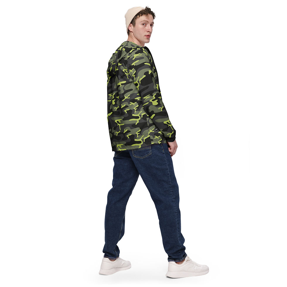 Thumbnail: Rockstar Essentials Men’s Windbreaker (Shiggy; Green)
