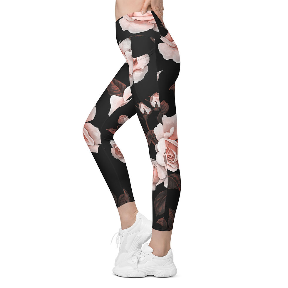 Thumbnail: Classic Essentials Women's Crossover Leggings w/ Pockets (Spring; Corabeth)