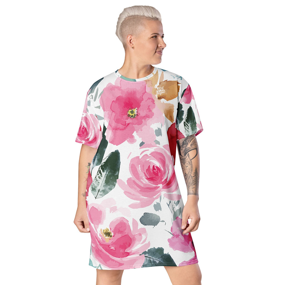Thumbnail: Classic Essentials Women’s T-shirt Dress (Spring; Betty Rose)