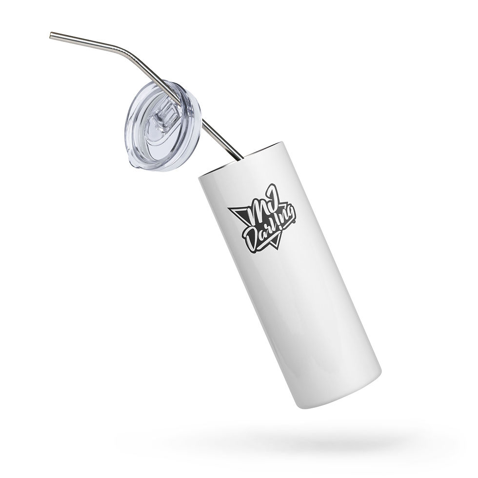 Thumbnail: Stainless Steel Tumbler/Vessel/Chalice (White)