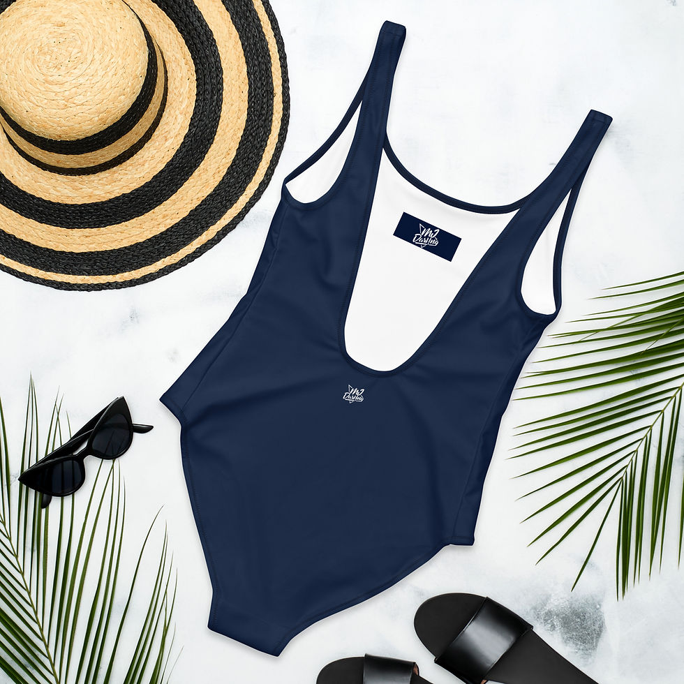 Thumbnail: Classic Essentials Women's One-Piece Swimsuit (Navy)