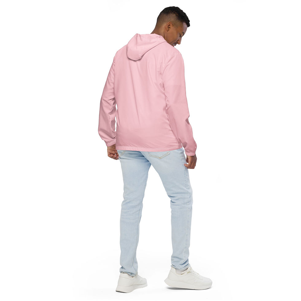 Thumbnail: Classic Essentials Men’s Windbreaker (Pink Champagne)