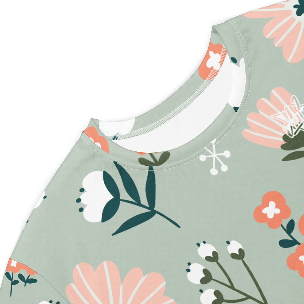 Thumbnail: Classic Essentials Women’s T-shirt Dress (Spring; Flora 100)
