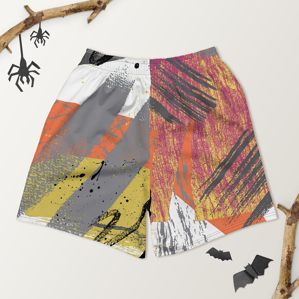 Thumbnail: Essentials Athletic Shorts (Unisex; Long; Stroke Of Brilliance)