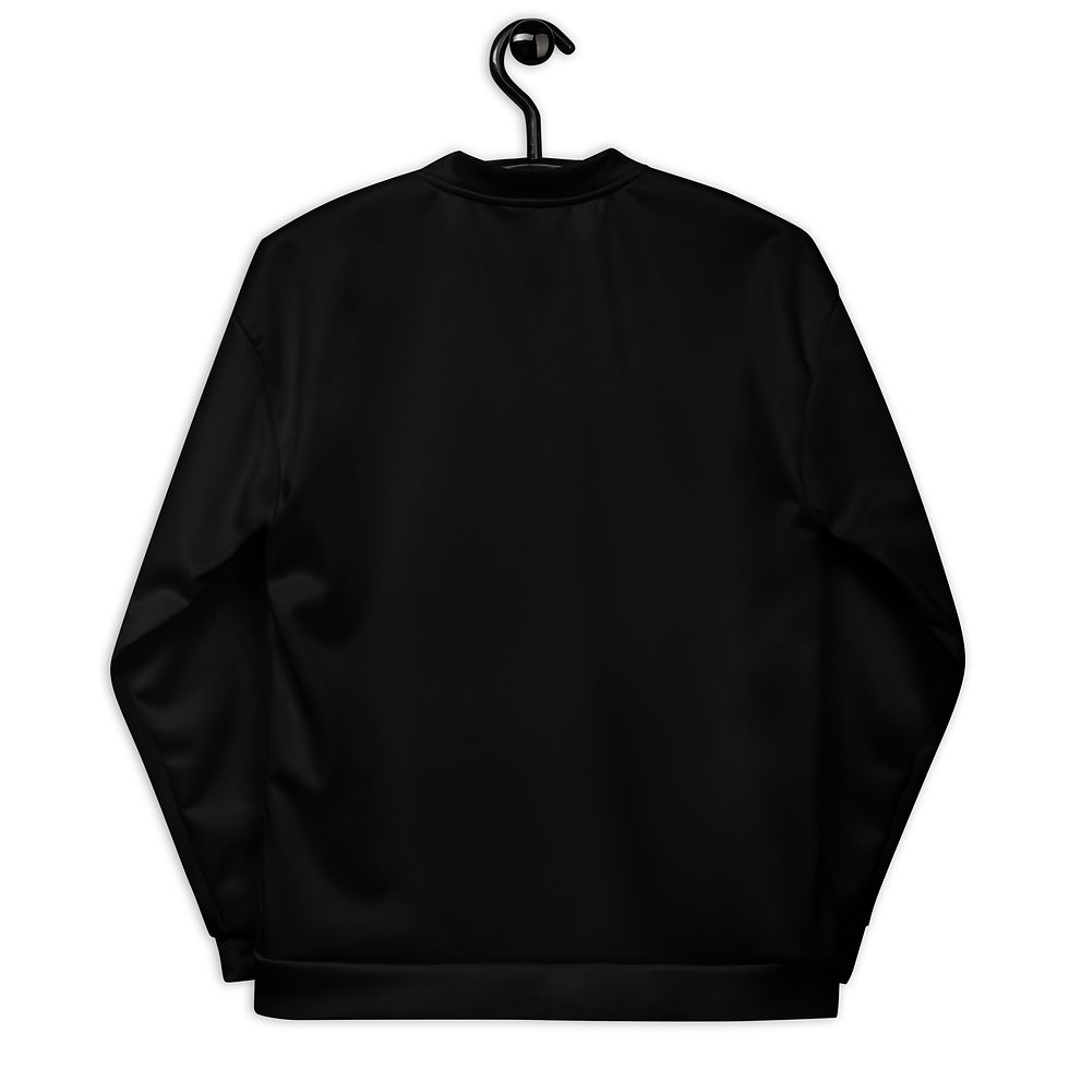 Thumbnail: Classic Essentials Bomber Jacket Liner Zip Sweater (Unisex; Black)