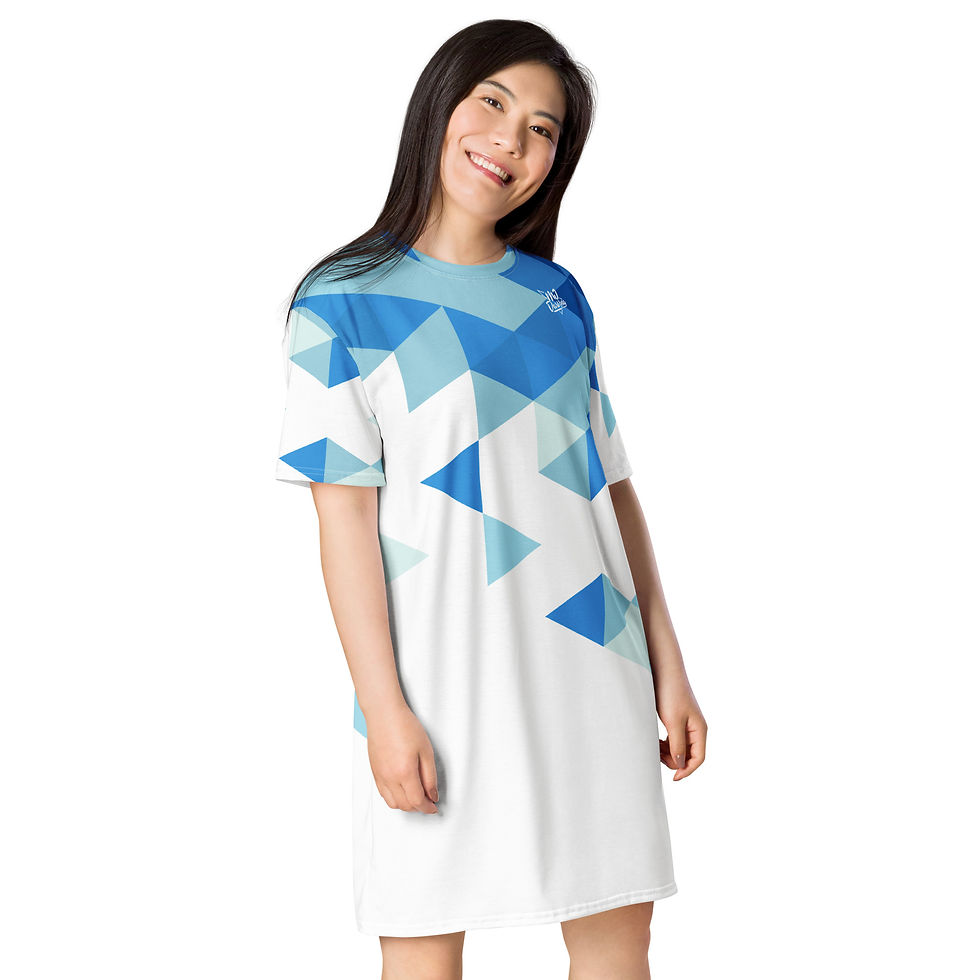 Thumbnail: Superhuman Essentials Women’s T-Shirt Dress (Crystal Clear)